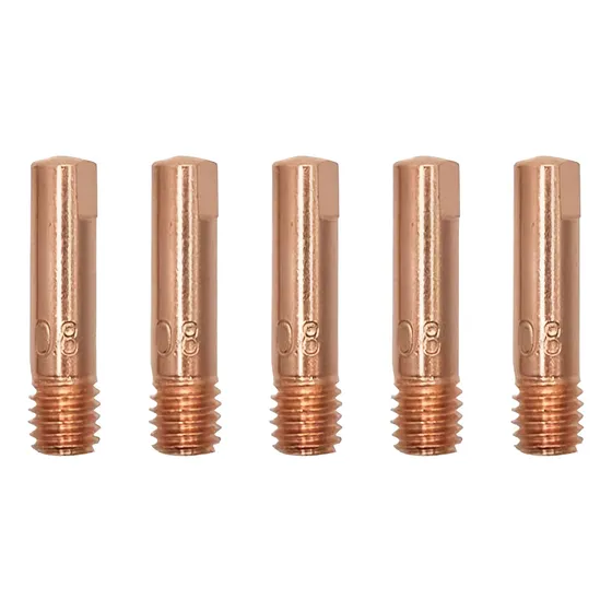 Punta De Contacto 15ak Mb15 Mig X 5 Puntas 0.8mm 0.030 