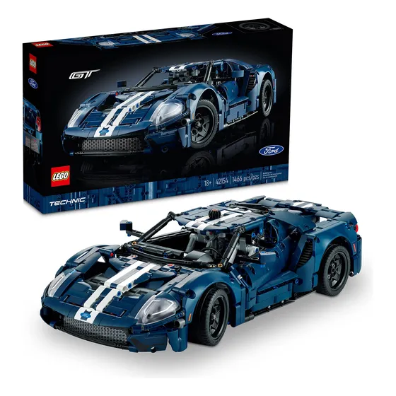 Lego Technic 2022 Ford Gt 42154 Car Model Kit For Adults ...