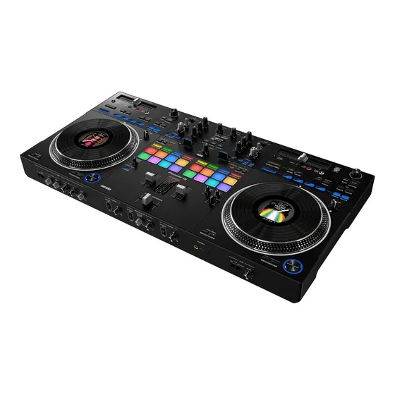 Controladora Dj Pioneer Ddj-rev7 2 Decks Com Fx E Usb