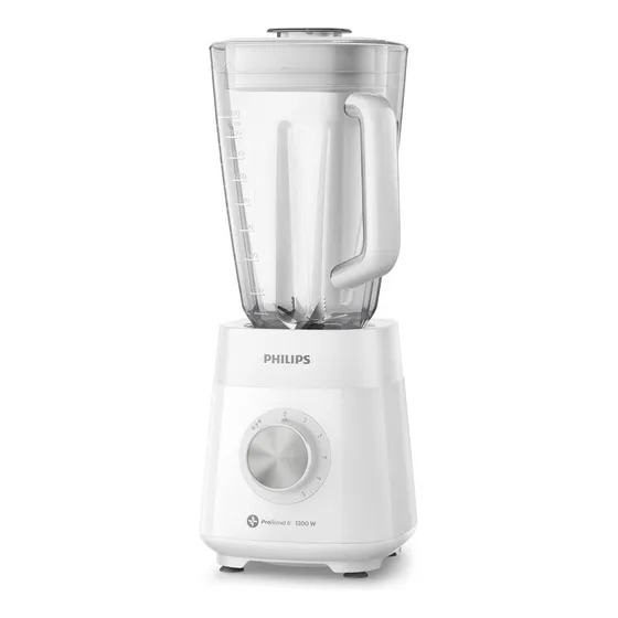 Licuadora Philips Hr2240/00 3 Litros 5 Velocidades Color Blanco