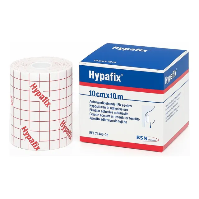 Hypafix 10 Cm X 10m Curativo Adesivo Hipoalergico - Bsn