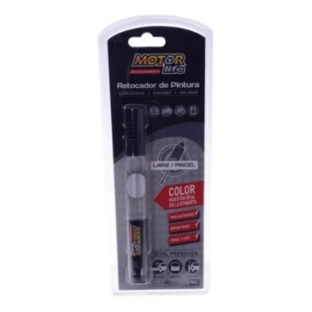  Lapiz Retocador Gris Platino Motorlife
