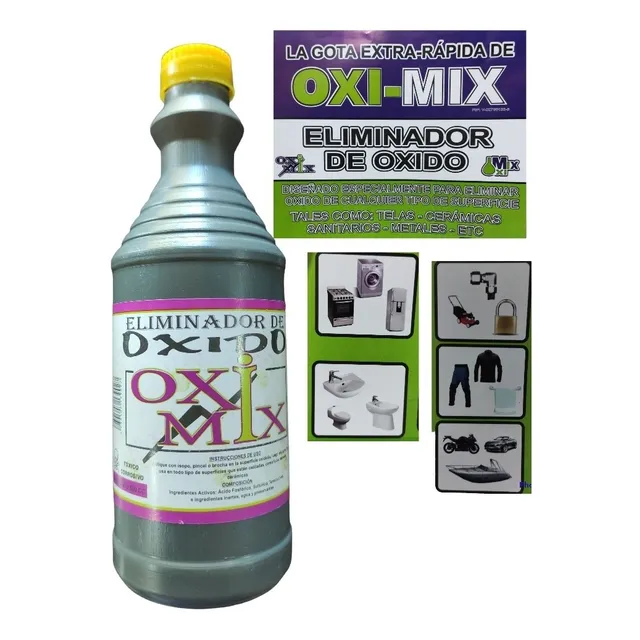 Limpiador Eliminador De Oxido 1/2 Ltr Oximix 