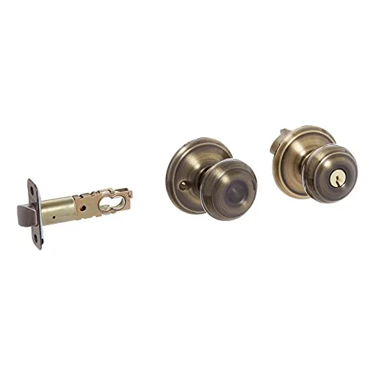 Juego De Pomos Georgianos Schlage F80-geo Para Puerta De Alm