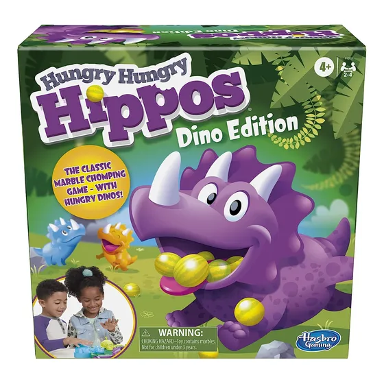 Juego De Mesa Hasbro Hungry Hungry Edición Dino, + 4 Años