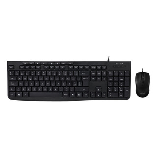 Combo 2 En 1 Alámbrico Acteck Mk455 Teclado + Mouse 1600 Dpi Combo 2 En 1 Alámbrico Acteck Mk455 Teclado + Mouse 1600 Dpi