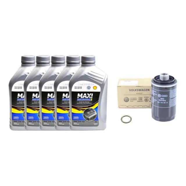 Kit Troca De Óleo 2.0 Tsi 200cv Tiguan Jetta Passat Original
