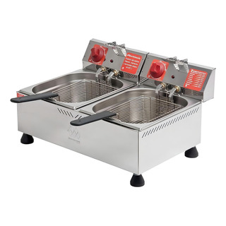 Fritadeira Industrial Elétrica Marchesoni Ft.1.62 12l Prata Fritadeira Industrial Elétrica Marchesoni Ft.1.62 12l Prata