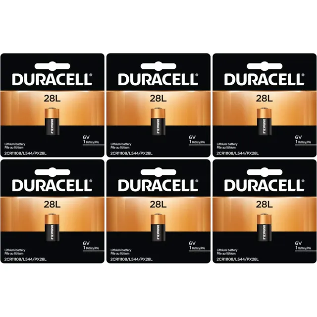 Duracell Bateria Electronica Fotografica 28l 6v 6