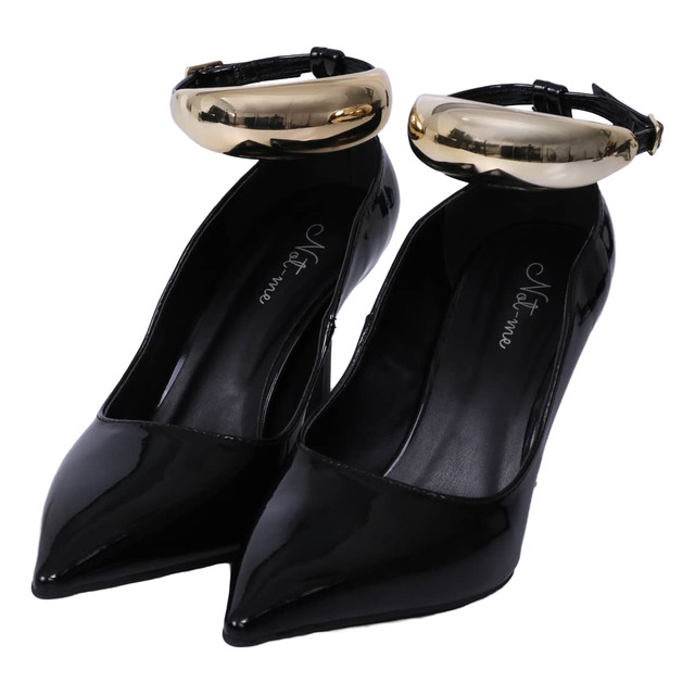 Scarpin Cassandra Bico Fino Verniz Salto Alto Sofisticado Scarpin Cassandra Bico Fino Verniz Salto Alto Sofisticado