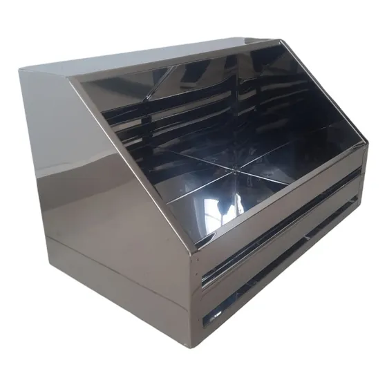 Fruteira Em Aço Inox De Mesa 