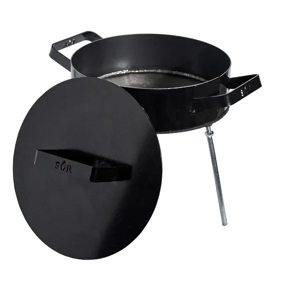 Disco De Arado Paellera De Campo Ø30cm Con Tapa Sor