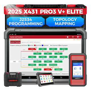 Escaner Automotriz Launch X431 Pro3 V+ Elite J2534 Topologia Escaner Automotriz Launch X431 Pro3 V+ Elite J2534 Topologia