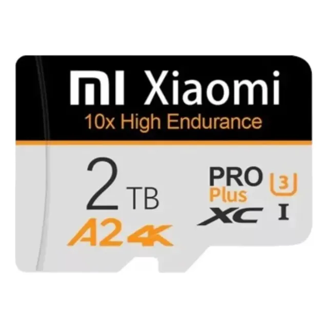 Cartão De Memória 2tb Xiaomi Pro Plus Classe 10 Gravação 4k