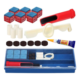 Kit De Reparación De Tacos De Billar Reemplazo De Puntas De Kit De Reparación De Tacos De Billar Reemplazo De Puntas De