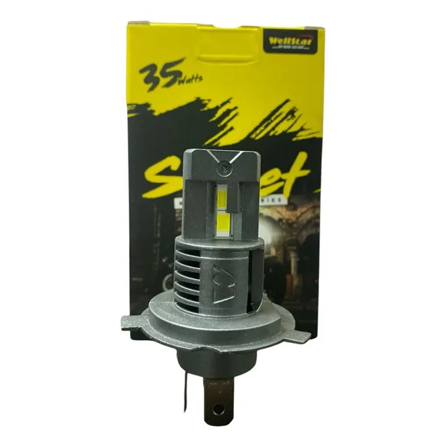 Bombillo Led Moto Wellstar H4 Street 35w