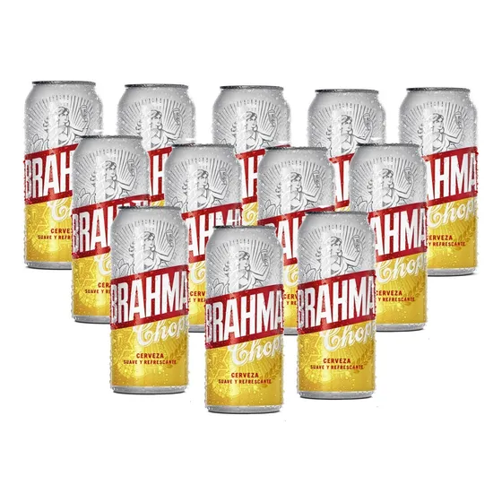 Cerveza Brahma 473 Ml X 12 Un.
