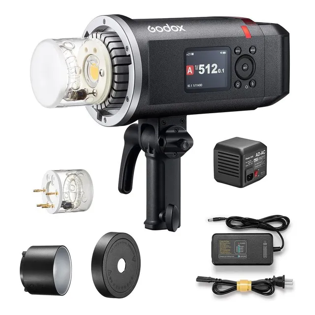 Flash Godox Ad600bm Ii 600ws Hss Con Luz De Modelado De 40w