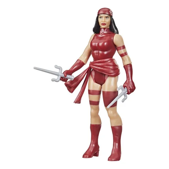 Juguete Hasbro Marvel Legends Elektra Colección Retro 375