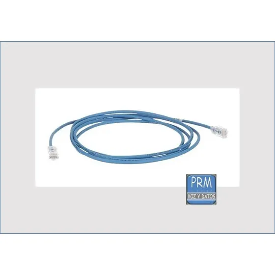 Panduit Utp28sp7bu Patch Cord Cat6 2.13m 28 Awg Azul