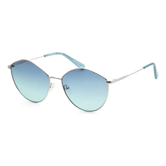 Calvin Klein - Lentes De Sol Ckj22202s-040 Silver Para Mujer Varilla Azul