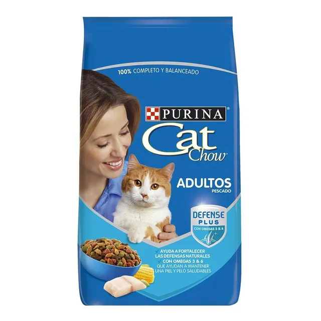 Comida Gato Cat Chow 3 Kgs Pescado ! Ver Foto