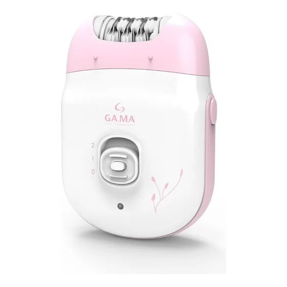 Depiladora De Pinzas Gama Velvet Usb Inalámbrica Color Blanco con rosado