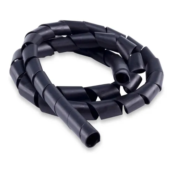 Protetor De Cabos Espiral 10mm X 2 Metros Preto Beltools