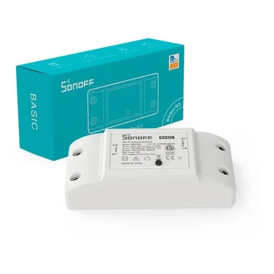 Sonoff Basic Wifi 10a Compatible Google Alexa Vshop Blanco