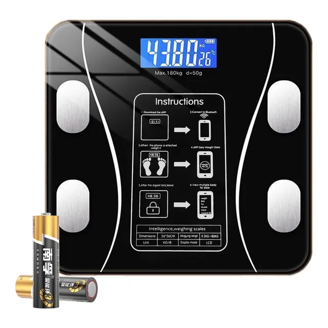 Balança Bioimpedancia Digital 180kg Smart Imc Profissional