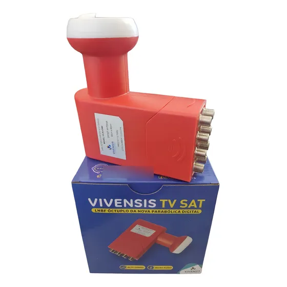 Lnb Octo Banda Ku Hd Universal Vivensis 8 Saidas