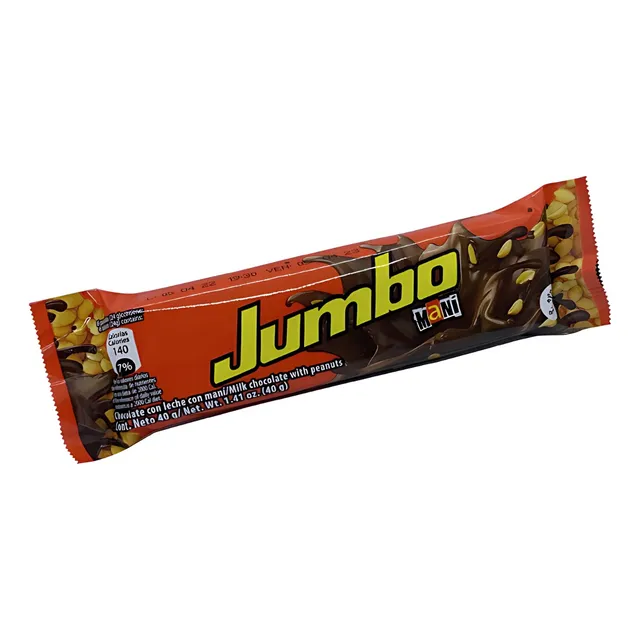 Chocolatina Jumbo Maní 40g