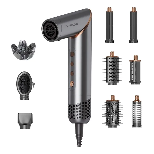 Secador De Pelo Osoji Multistyler M8 Iónico 3 Velocidades
