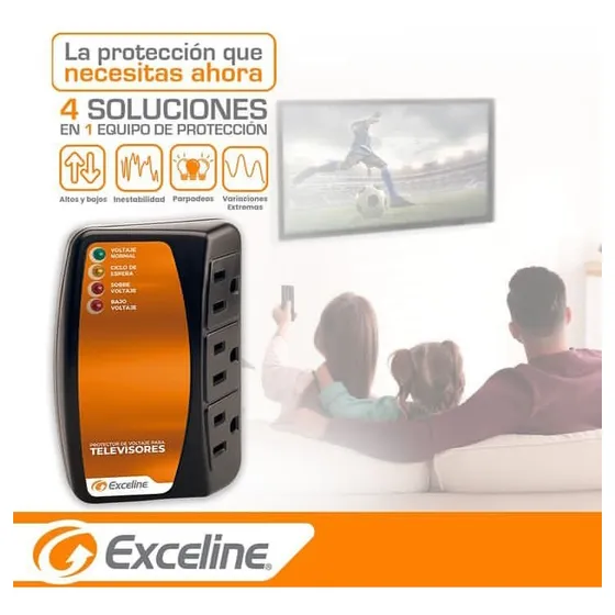 Protector De Tv Gsm-tv120 Exceline !!!!!!!!!!!!!!!!!!!!!!!!!