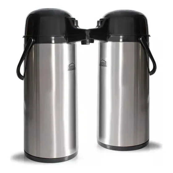2 Termos Para Cafe Termo En Acero Inoxidable Termo 1,9 Lts