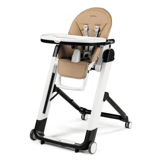 Silla Comer Bebé Peg Perego Siesta Follow Me Reforzada Color Noce