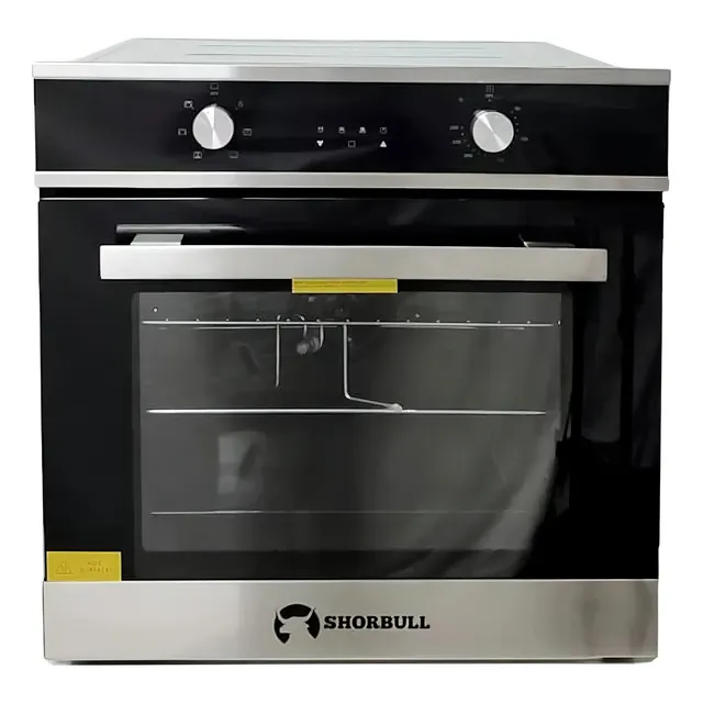 Horno Empotrable Electrico Shorbull 65l Conveccion Color Plateado