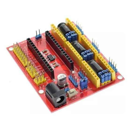 Cnc Shield V4 Para Arduino Nano - 3 Eixos Automação Projetos