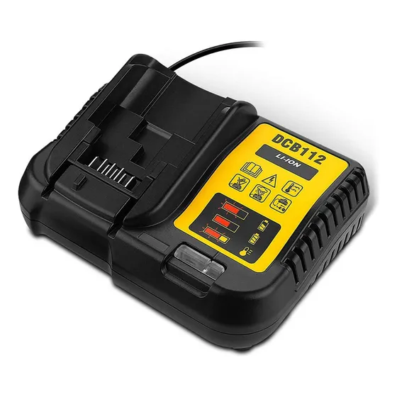 Cargador P/baterias 12v/20v 3a  Para Dcb105 Dewalt Dcb112 .