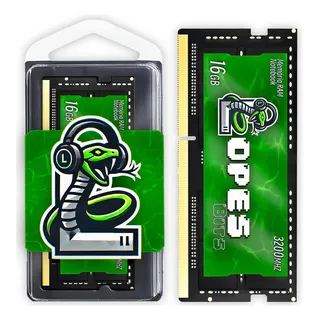MemĂłria Ram Notebook Lopes Bits Ddr4 16gb 3200mhz Sodimm MemĂłria Ram Notebook Lopes Bits Ddr4 16gb 3200mhz Sodimm