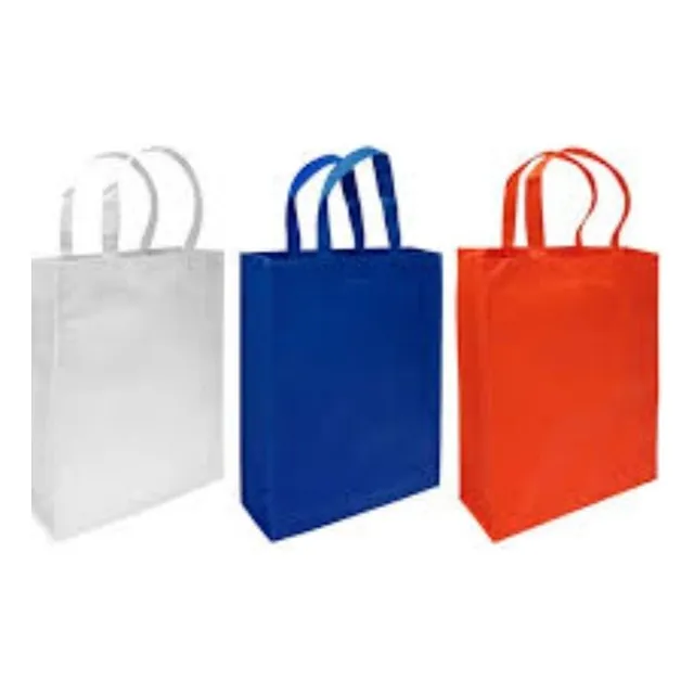 Bolsa De Tnt Gruesa - Impresa A Dos Caras - Personalizada