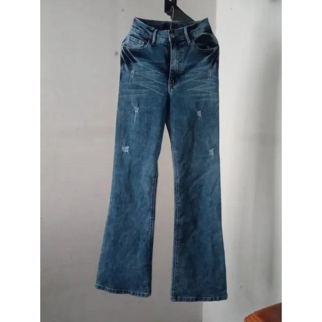Blue Jeans Dama Strech Como Nuevo Talla 3