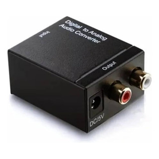 Adaptador Conversor De Áudio Digital Em Analógico Rca Tv Adaptador Conversor De Áudio Digital Em Analógico Rca Tv