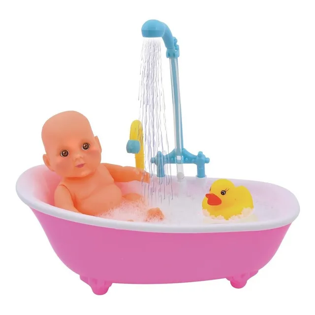 Bañando A Luly Ducha Con Agua Real Muñeca Ditoys Local