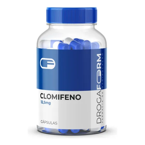 Clomifen Citrato 12,5 Mg Pote C/ 60 Caps Ultra Premium Tpc Sabor Padrão