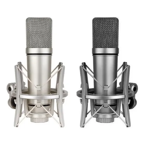 Microfono Condensador Profesional Usb Estudio Podcast Pop