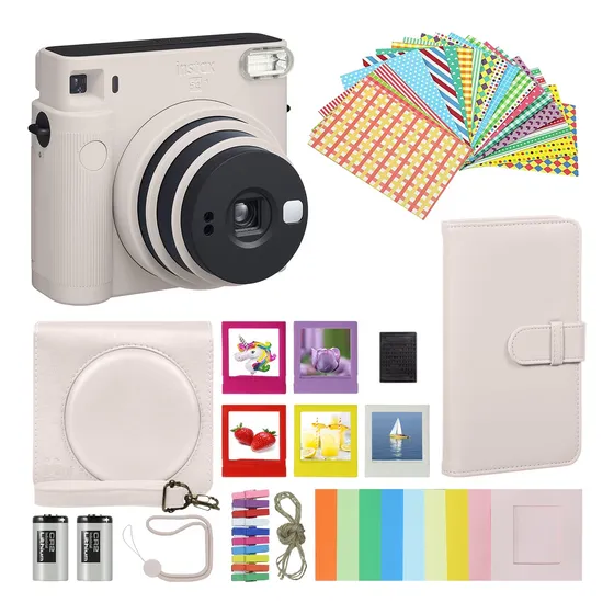 Câmera Instantânea Fujifilm Instax Square Sq1 Chalk White