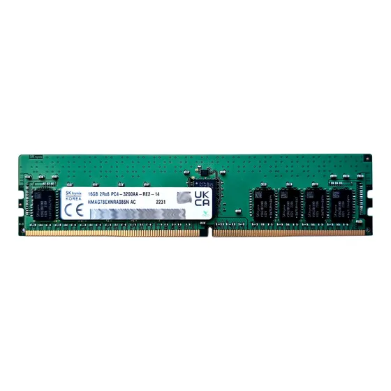 Memória 16gb Ddr4 3200mhz Ecc Rdimm R450 R550 R650 R750 T550