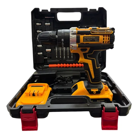 Taladro Inalámbrico, Destornillador Y Percutor 36v