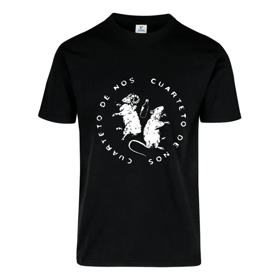 Remera: Cuarteto De Nos Circular Memoestampados